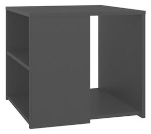 Sidobord svart 50x50x45 cm spånskiva - Svart