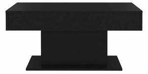 Soffbord svart 96x50x45 cm spånskiva - Svart