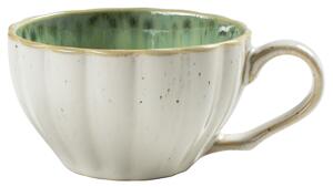 VEGA Kaffekopp Flora; 20 cl, 9.1x5.5 cm (ØxH); Grön/Beige; 6 Styck / Förpackning
