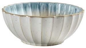 VEGA Skål Flora; 110 cl, 18.8x7.9 cm (ØxH); Blå/Beige; Rund; 2 Styck / Förpackning