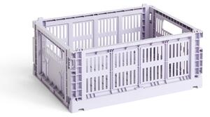 HAY - HAY Colour Crate M - Lavender - Korgar och lådor - Lila