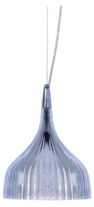 Kartell - È Pendant Transparent Light Blue - Pendellampor - Ferruccio Laviani - Blå