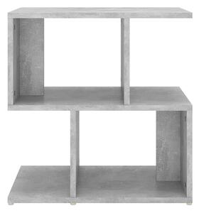 Sängbord 2 st Betonggrå 50x30x51,5 cm spånskiva - Grå
