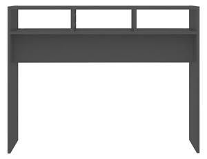 Sidobord svart 105x30x80 cm spånskiva - Svart