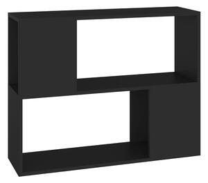 TV-bänk svart 80x24x63 cm spånskiva - Svart
