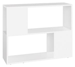 TV-bänk vit 80x24x63 cm spånskiva - Vit