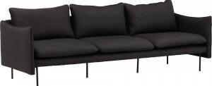 Brunskär 3-sits soffa - Svart