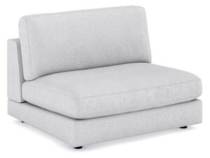 Arken 2-sits Mittmodul i Tyg 120 cm bred - Ljusgrå