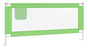 Sängskena för barn grön 200x25 cm tyg - Grön