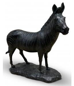 Decoration Zebra - Svart - Statyetter & figuriner, Inredningsdetaljer