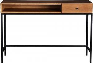 Stilo V.2 Skrivbord med låda 120 cm smoked ek