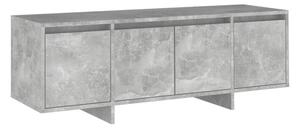 TV-bänk betonggrå 120x30x40,5 cm spånskiva - Grå