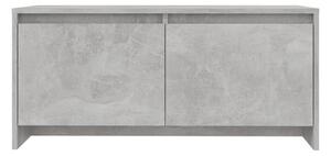 Soffbord betonggrå 90x50x41,5 cm spånskiva - Grå