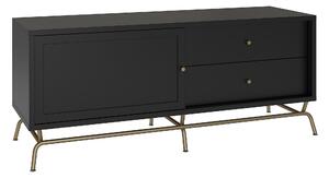 NOVA TV-bänk 150x50 cm Svart - CosmoLiving