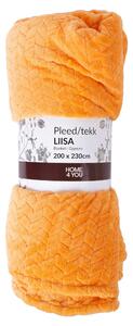 LIISA Filt XL 200x230 cm Orange -