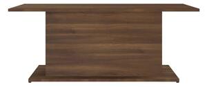 Soffbord brun ek 102x55,5x40 cm spånskiva - Brun