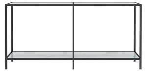 Konsolbord vit 160x35x75 cm härdat glas - Vit
