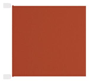Markis vertikal terrakotta 100x420 cm oxfordtyg - Röd