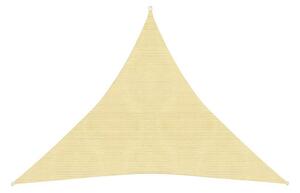 Solsegel 160 g/m² beige 6x6x6 m HDPE - Beige