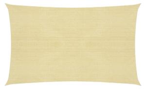 Solsegel 160 g/m² beige 2,5x4,5 m HDPE - Beige