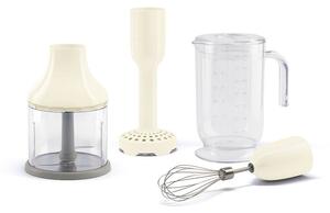 Mixerset, tillbehör stavmixer 50's style, creme