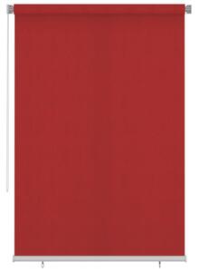 Rullgardin utomhus 160x230 cm röd HDPE - Röd