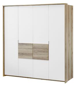 PACORA Garderob Ek\|Vit -