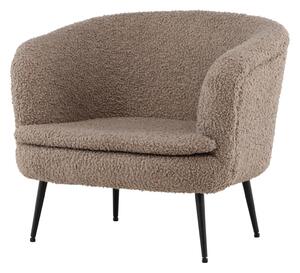 Nordkoster Loungefåtölj Svart/Beige -