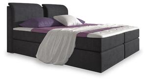 ORLANDO Box Bed 180 Svart -