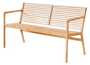 Sibast Furniture - Rib Bench 3 Seater - Trädgårdsbänk - BENCH 3 SEATER - W185xH84.5xD57 cm