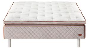 DUX - DUX 1001 140 x 200 cm Medium Dux Xupport - Vit - Sängar - Beige,Grå