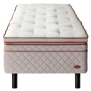DUX - DUX 3003 80 x 200 Dux Xupport - Runda Svart 23 cm - Sängar - Beige,Grå