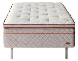 DUX - DUX 3003 105x200 Dux Xupport - Runda Aluminium 23 cm - Sängar - Beige,Grå