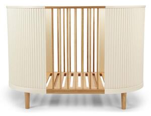 KAS Kopenhagen - KAI Baby Cot - Barnsäng - Cream Oak - H90 x L120 x W70 cm