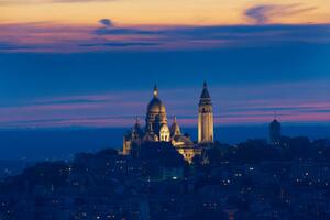 Fotografi France, Paris, Montmartre and Sacre Coeur, Tuul & Bruno Morandi