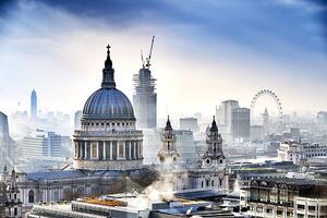 Fotografi St Paul's Cathedral and London, Neil Spence