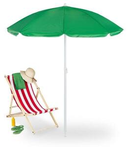 Grönt parasoll 160 cm