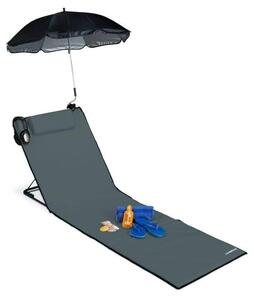 Strandmatta med parasoll