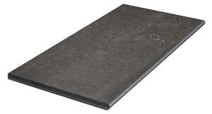 Uteklinker Bricmate Z Limestone Anthracite Poolside/step 30x60 cm