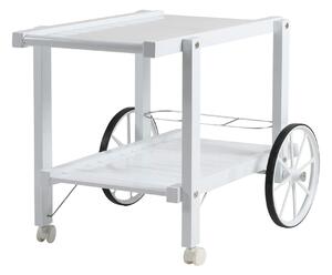 Fri Form - Vagn Aluminium Vit - Serveringsvagnar - Elsa Stackelberg - Metall