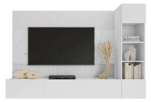 Bernice Tv-skåp 38x150 cm Vit -