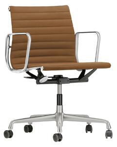 Vitra - EA 117, Polerat, Läder: Kat. L40 - Leather Premium - 97 - Kontorsstolar - Charles & Ray Eames - Brun