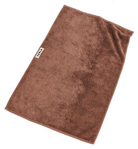 Tekla - Terry gästhandduk 30x50 cm kodiak brown - Handdukar och badlakan - Brun
