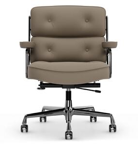 Vitra - Lobby Chair ES 104 Leather Premium Sand 71 - Kontorsstolar - Charles & Ray Eames - Beige