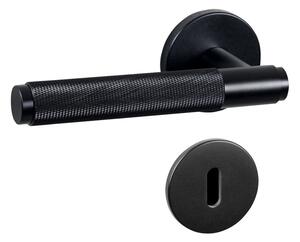 Buster + Punch - Door Lever Handle & Key Escutcheon Plate Black - Beslag - Massimo Buster Minale - Svart