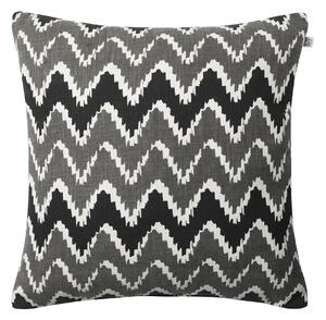 Chhatwal & Jonsson - Ikat Bangalore Outdoor Cushion - Grey/Black - Dynor och kuddar