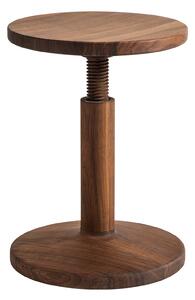 HEM - All Wood Stool Bobbin - Walnut - Pallar - Karoline Fesser - Träfärgad - Trä