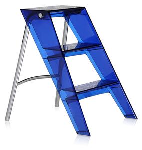 Kartell - Upper 7030, Cobalt - Pallar - Alberto Meda,Paolo Rizzatto - Blå - Metall/Plast
