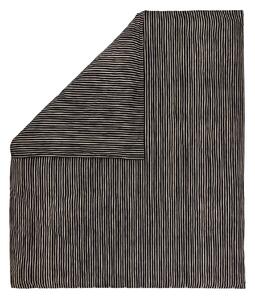 Marimekko - Piccolo påslakan 240x220 cm black, off white - Påslakan - Svart