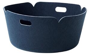 Muuto - Restore Round Midnight Blue - Korgar och lådor - Mika Tolvanen - Blå